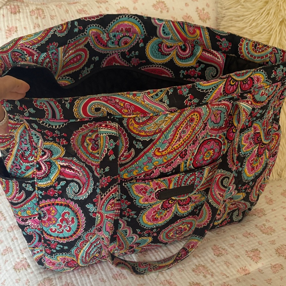 Vera Bradley Colorful Paisley Bag XL